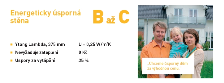 Ytong Lambda - tepelněizolační tvárnice